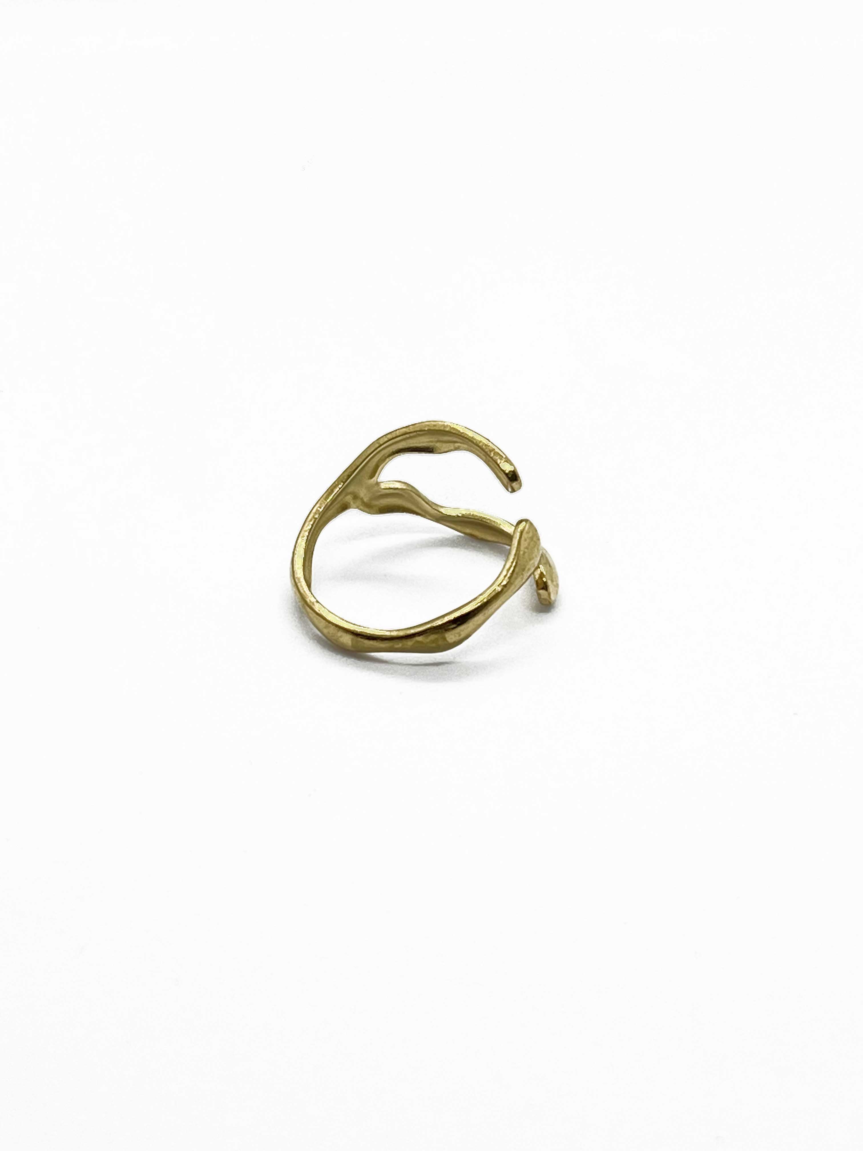 Sweet Bow Knot Ring – Adjustable, PVD Coated & Non-Tarnish