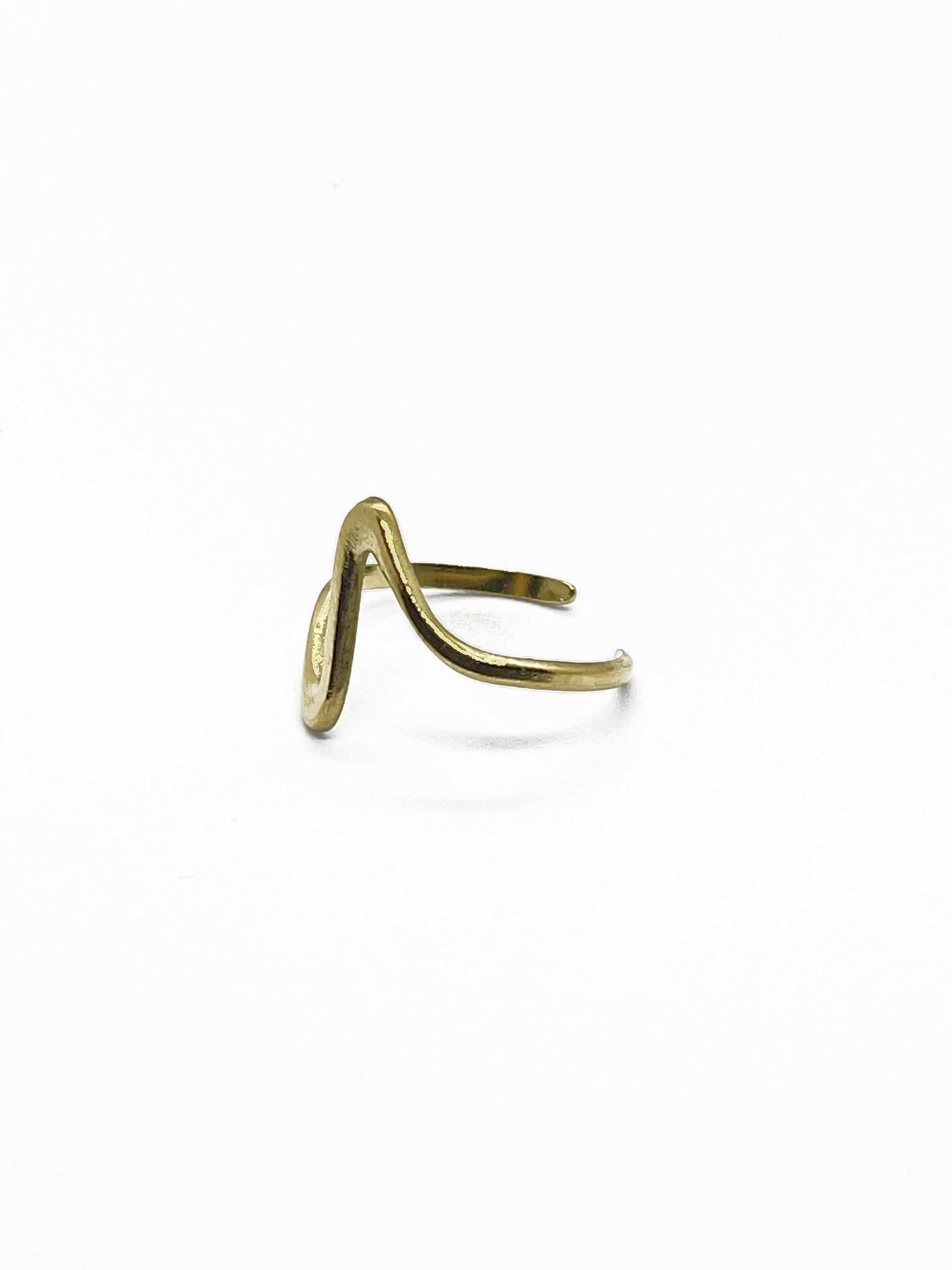Wave Adjustable Ring